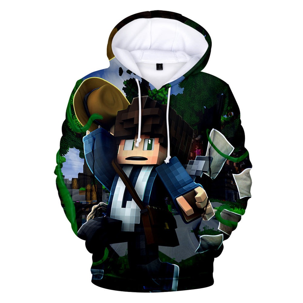 Alternative view of Youth Fortnite Print 3D All Over Print Hoodie